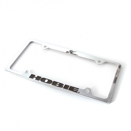 LICENSE FRAME - CHROME "HOBIE"