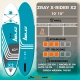 Tabla Paddle Zray SUP X-RIDER DELUXE 10'10"